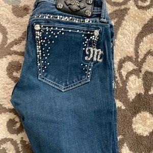 Miss Me skinny jeans size 26